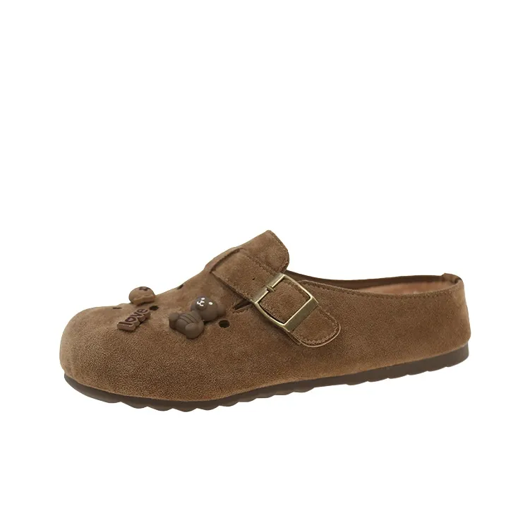 KLAOSD Abrasion Resistant Slip Resistant Closed Toe Slippers Women's-0