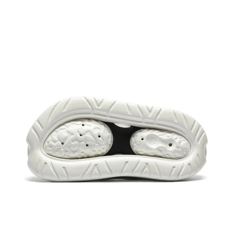 Cool Mamba Series Slip Resistant Massage Cushioning Slide Slippers Unisex Knight White-5