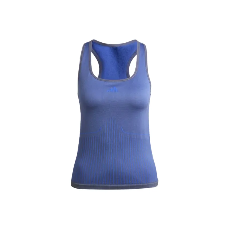 Adidas AEROKNIT Sport Vests Women's Transparent Blue-0