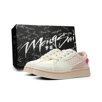 Mengsai Cushioning, Wear Resistant Low Top Skateboard Shoes Women's Light Pink
