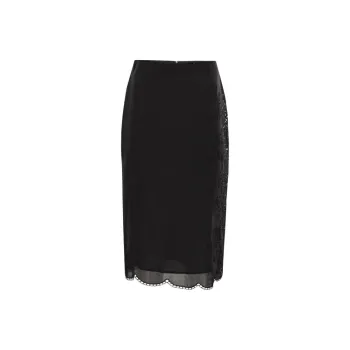 MaxMara Studio Casual Long Skirt Women's Black