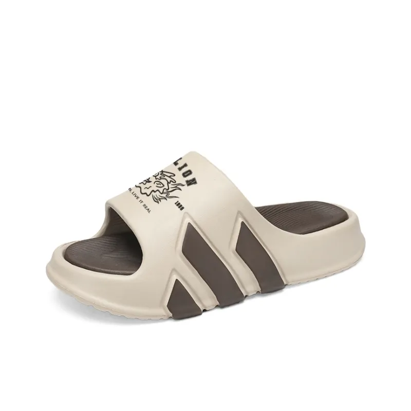 Tonlion Graffiti Slip Resistant Abrasion Resistant Slide Slippers Unisex-8