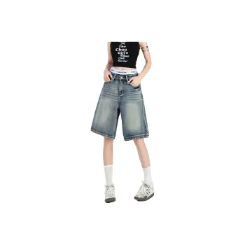 ZAVK Denim Shorts Women's Vintage Blue