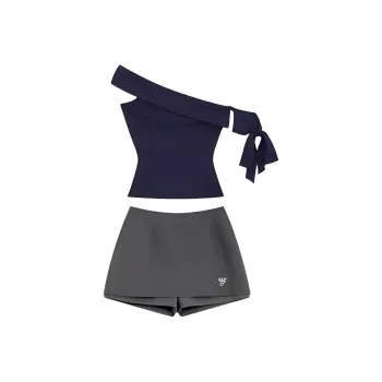 DOSOHEB Two Piece Skirt Sets Women's