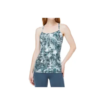 Lululemon Power Y Sport Vests Women's Green White