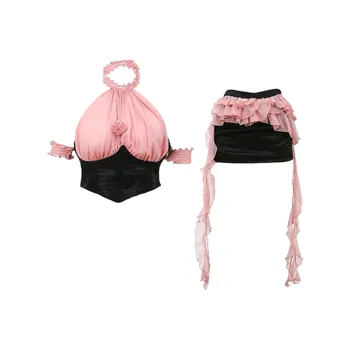 ETSE Two Piece Skirt Sets Women's