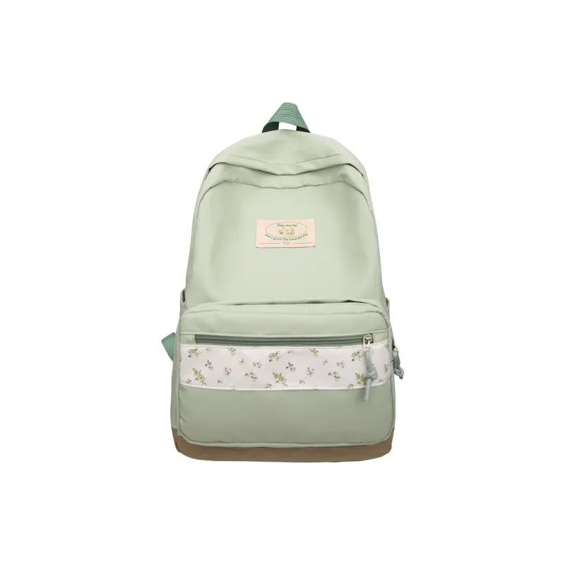 AIBAG Nylon Backpack Women's Black/Pink/Yellow/Green/Blue-18