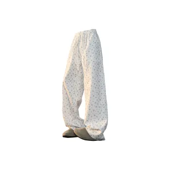 UPZCY Casual Pants Unisex White