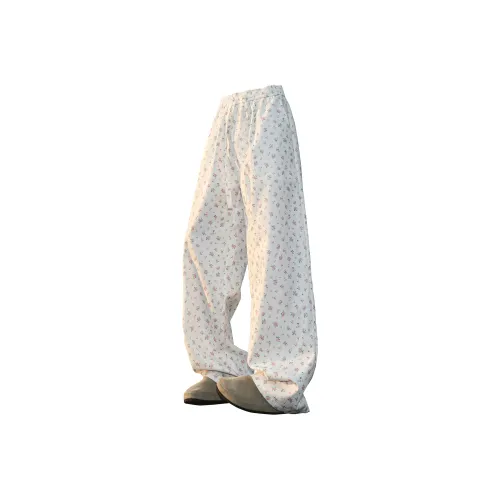 UPZCY Casual Pants Unisex White