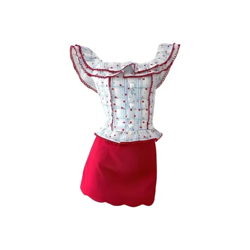 TIBINB Two Piece Skirt Sets Women's
