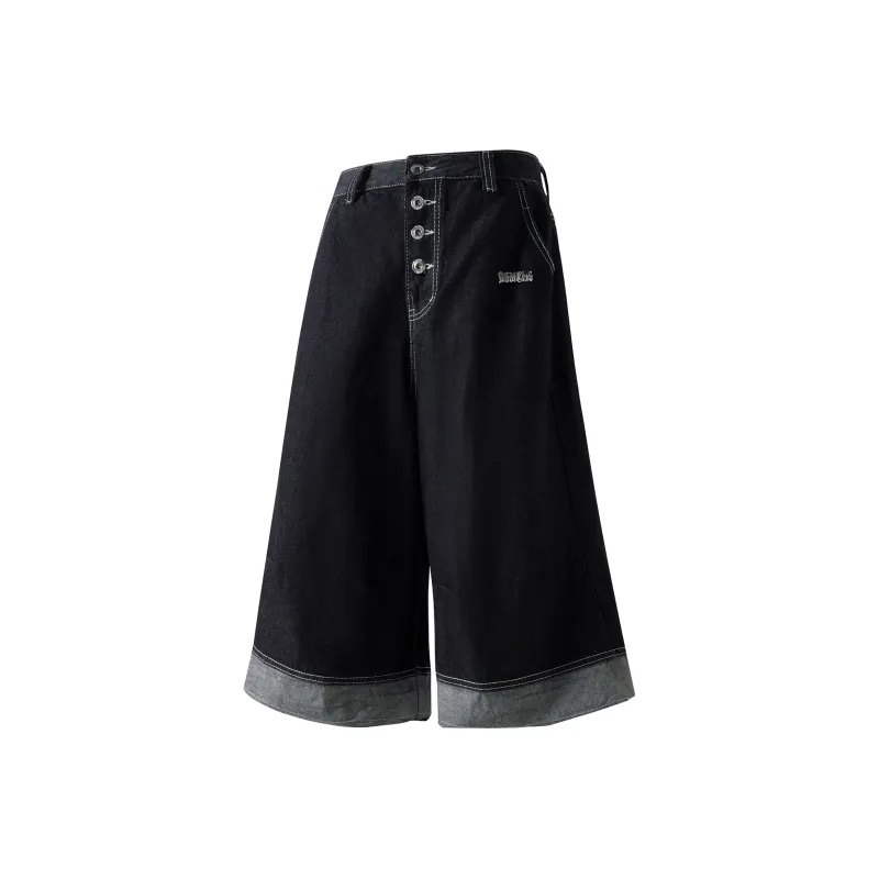 Double Dealer Denim Shorts Unisex-0