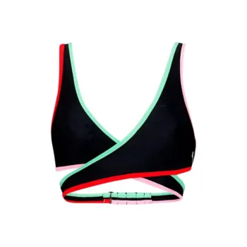 PUMA Women's Short Swim Top Bikini Women's Black