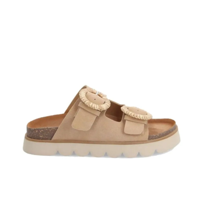 NO NAME EVA Quiet Abrasion Resistant Slide Slippers Women's Brown-1