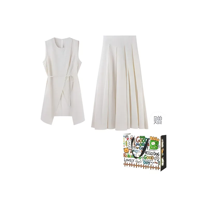BVODE Two Piece Skirt Sets Women's-0