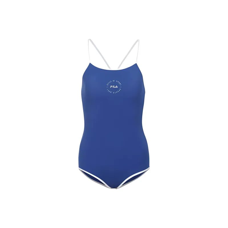 FILA One piece Swimsuit Women's Blue-0