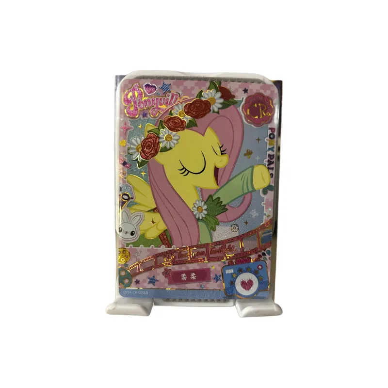 KAYOU Fun Shadow Four Piece Black Back CR Pinkie Pie Fluttershy Rarity Purple Joy Yuyi IP/Anime Cards 1 Pc-1