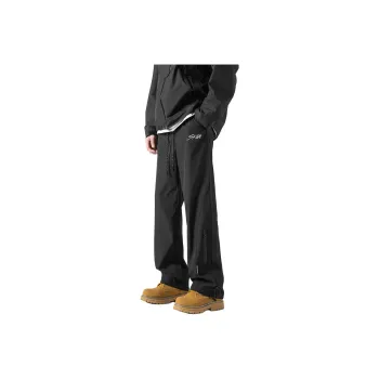 Snow Know The Answer SKTA Windbreaker Pants Unisex Black