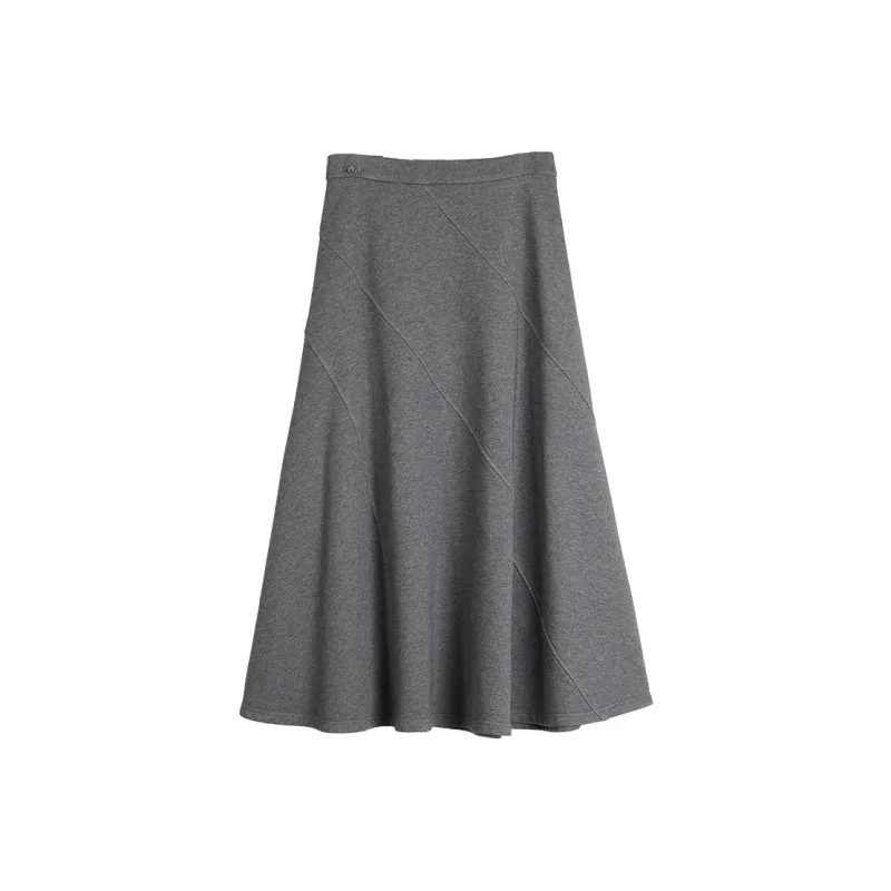 ELLE Casual Long Skirts Women's-2