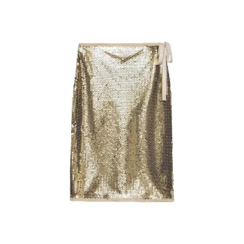PRADA Sequinned Midi Skirt