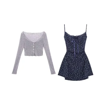 LEMON FAIRY Two Piece Skirt Sets Women's