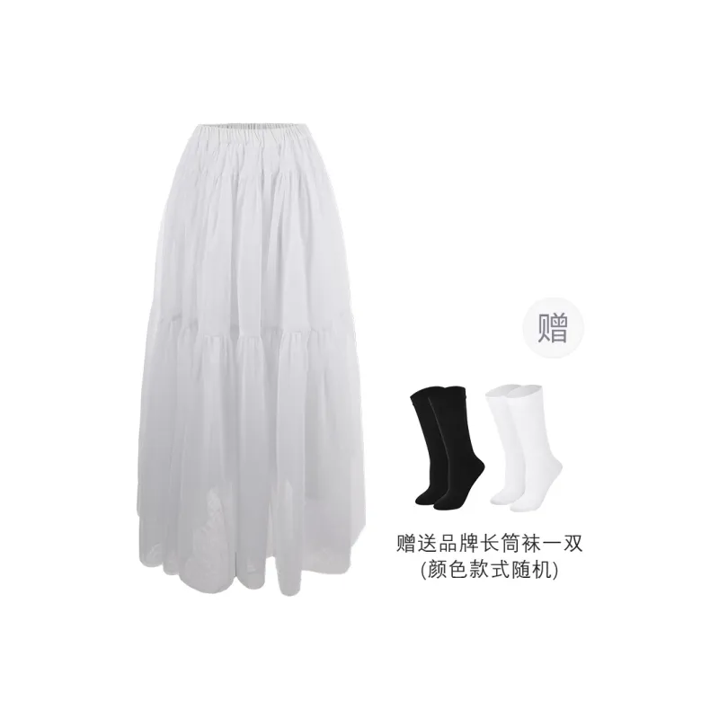 BSEVENI Casual Long Skirts Women's-2