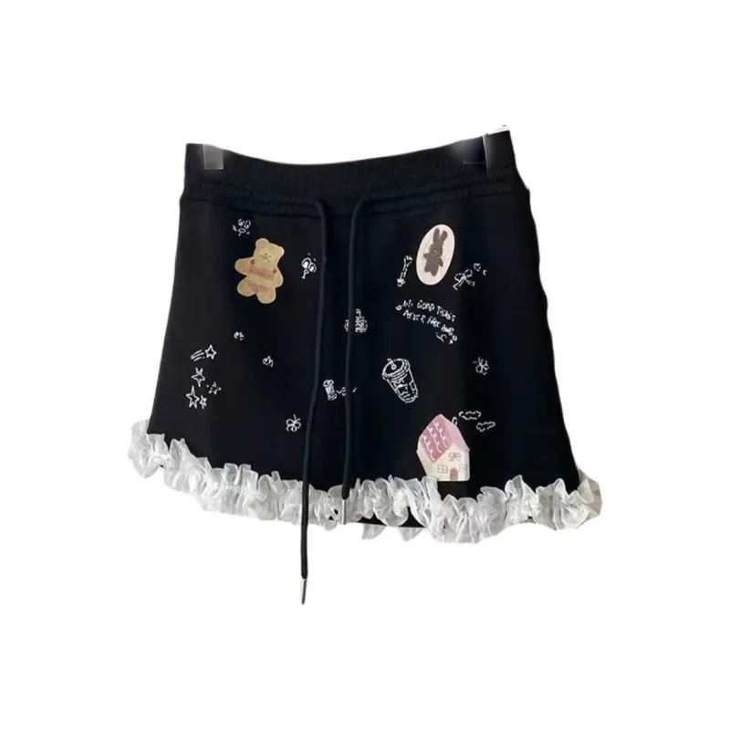 PLAY BUSH Casual Short Skirts Women's-3
