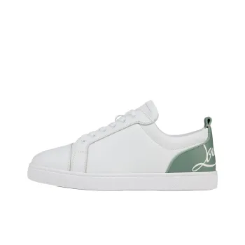 CL LUBOTING Fun Louis Junior Low Top Skateboard Shoes Men's White