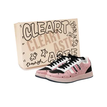 CLEARTASTE Wear resistant And Lightweight Low Top Skateboard Shoes Women's