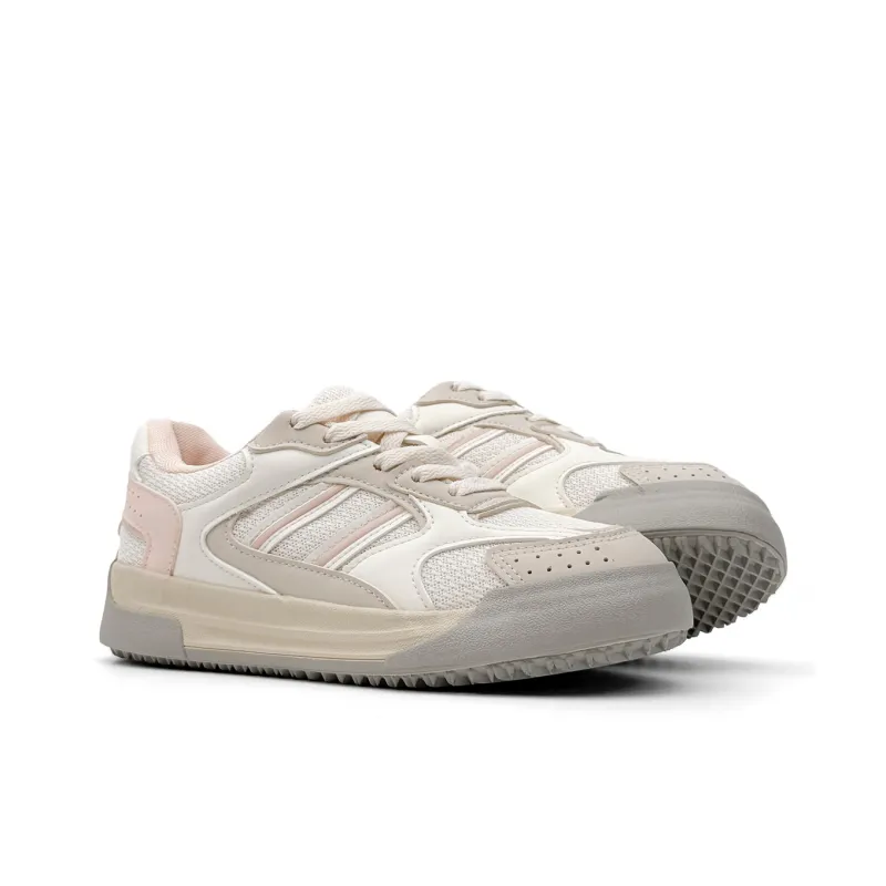 Mengsai Cushioning, Wear Resistant Low Top Skateboard Shoes Women's Rose Pink-2