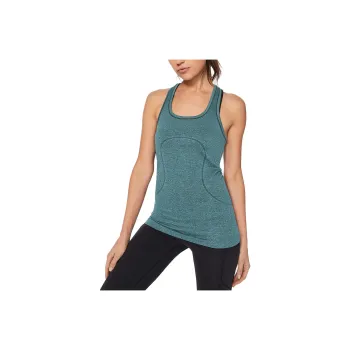 Lululemon Swiftly Tech Sport Vests Women's Black Green