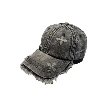 Ai Jiawei Denim Baseball Caps Unisex