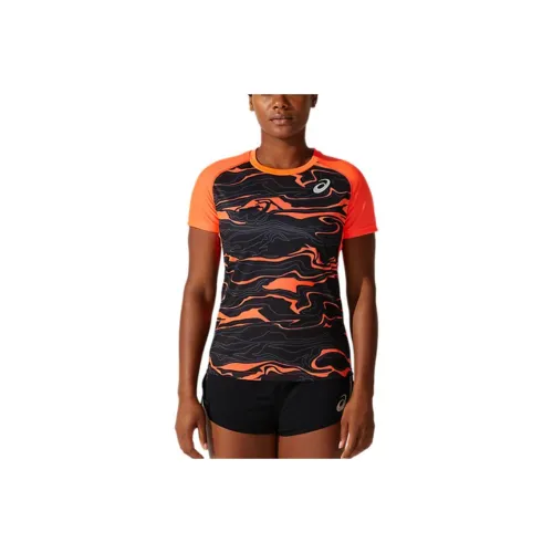 Asics Track And Field Clothing Women's Orange