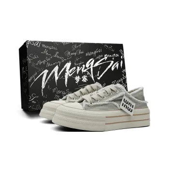 Mengsai Low Top Canvas Shoes Women's Starlight Gold