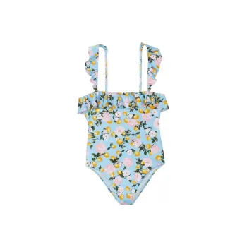 Victoria's Secret One piece Swimsuit Women's Blue All Over Print