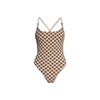 Misbhv Signature Monogram One Piece Swimsuit