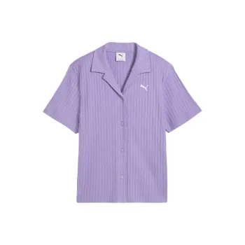 PUMA ESS Shirts Women's Purple