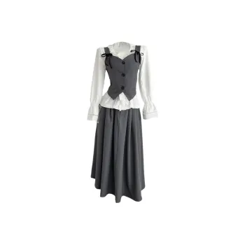 COVER TIME Skirt Set Women's Gray
