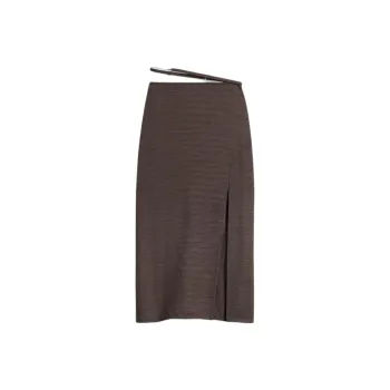 Jacquemus Notte High Waisted Midi Skirt
