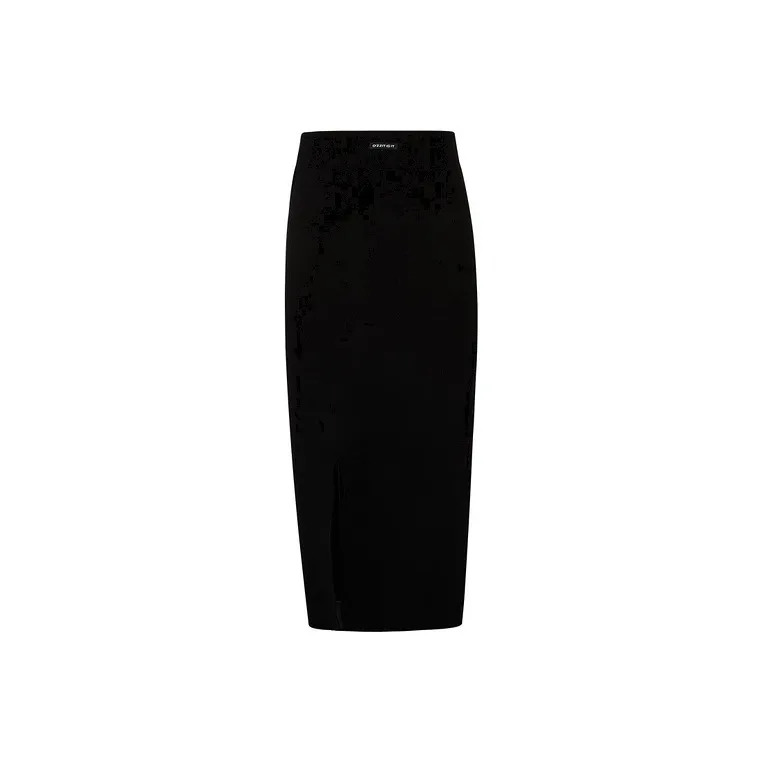 D'zzit Casual Long Skirt Women's Black-0