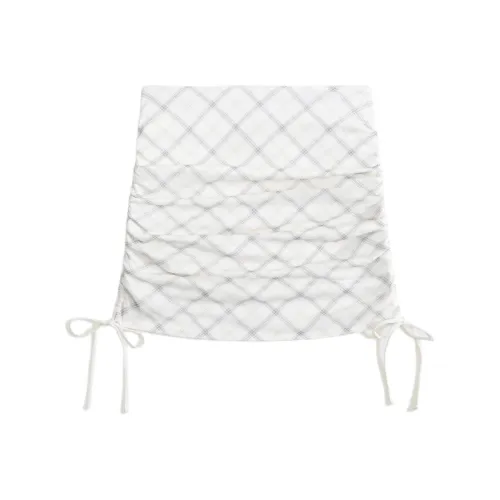 Abercrombie＆Fitch Casual Short Skirts Women's White