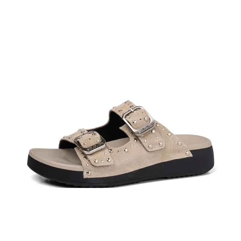 GOLDLION Stud Slide Slippers Women's-1