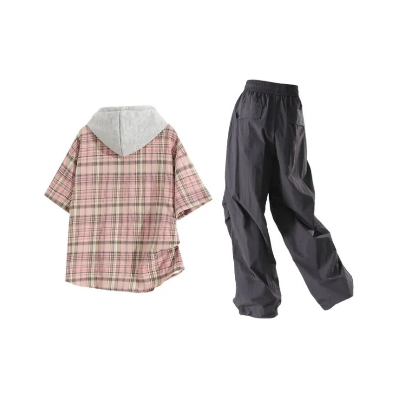 LIVINGTOWN Shirt Matching Set Unisex-1