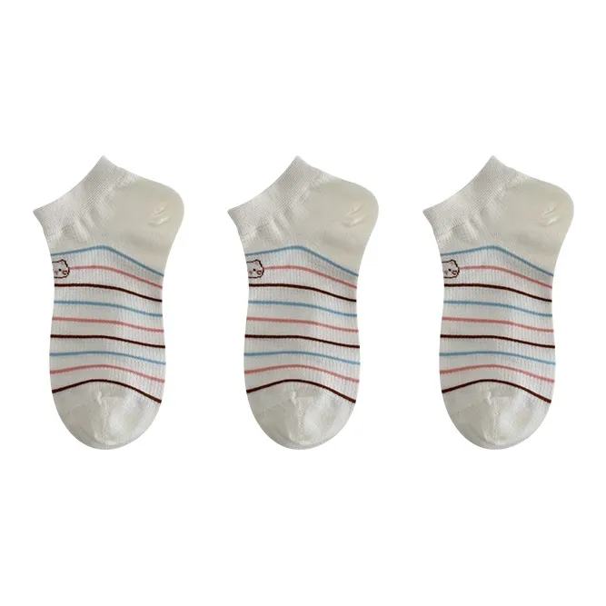 Moremoli Ankle Socks Women's 3 Pack-4
