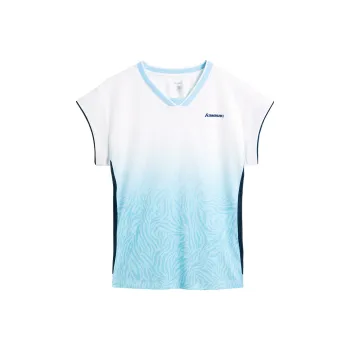 Kawasaki Contest Series Badminton Jersey Women's Light Blue