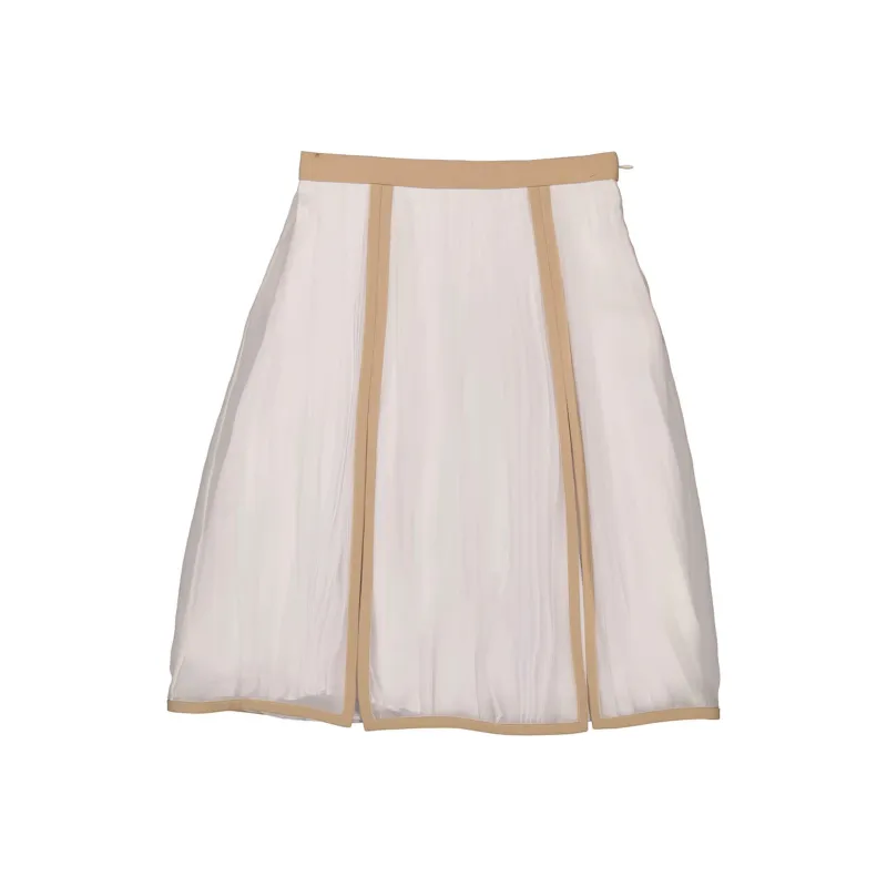 Burberry Casual Long Skirt Women's White-0