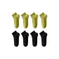 8-Pack (4 Grass Green+4 Black)