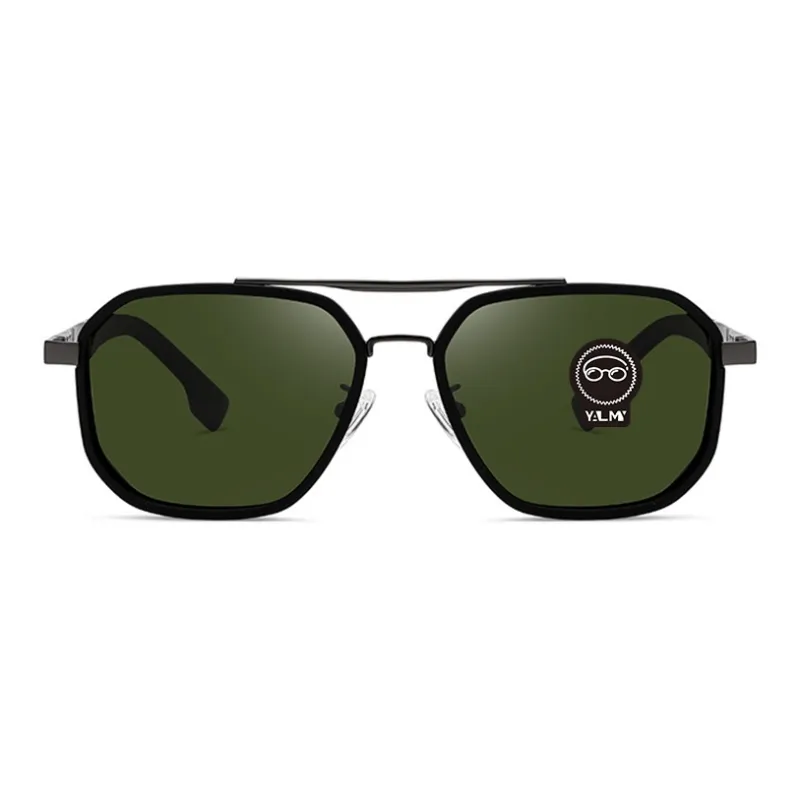 YALMY Metal Square Ink Lenses Unisex-5