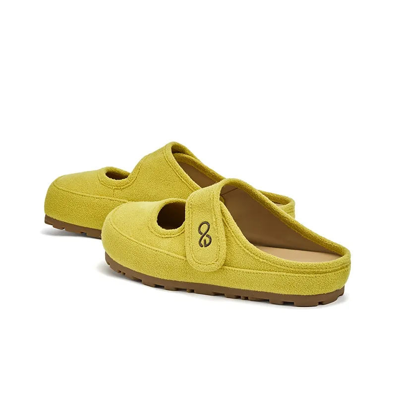LINGPAO Rubber Sole Stitching Slip Resistant Closed Toe Slippers Women's-7