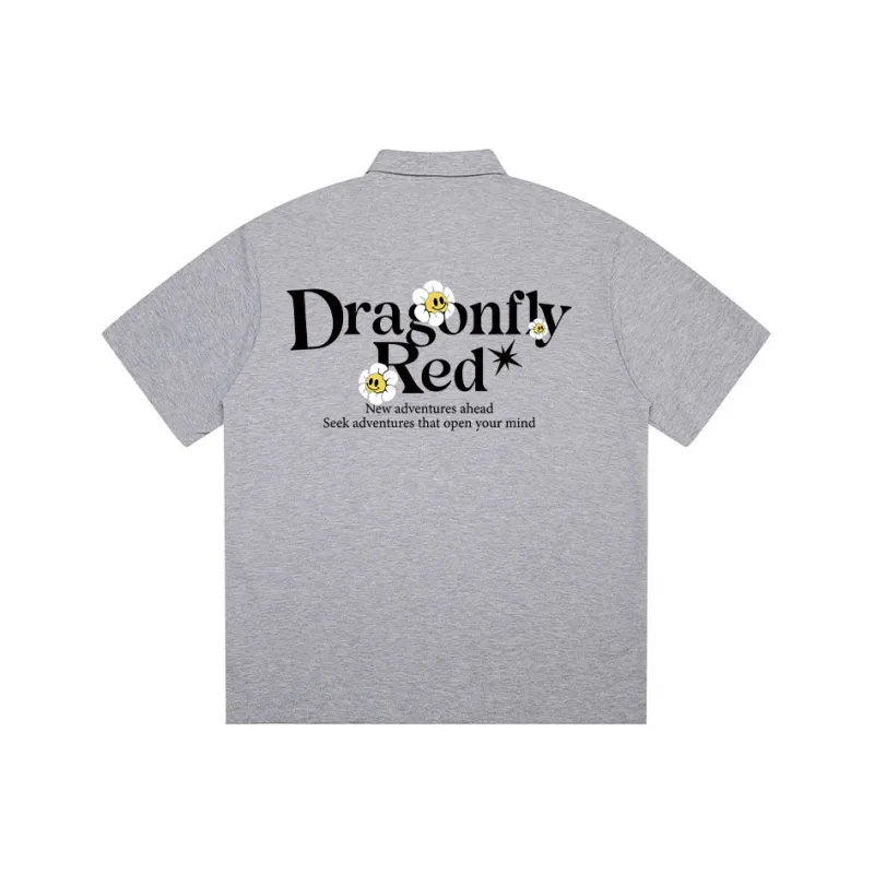 RED DRAGONFLY Polo Shirt Unisex-25