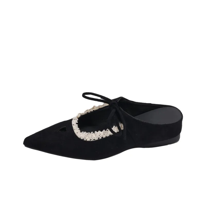 TADSW Rubber Sole Odor Resistant Closed Toe Slippers Women's-5